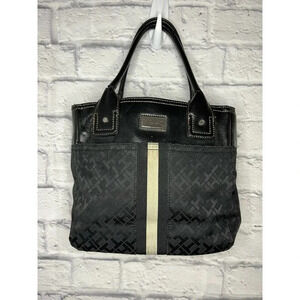 Tommy Hilfiger Jaden satchel logo purse.